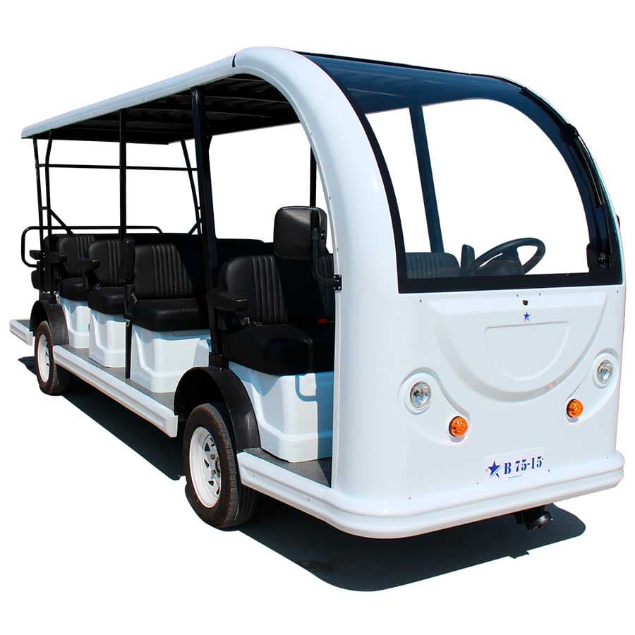 15 Kişilik Akülü Shuttle Otobüs Cleanvac B75-15
