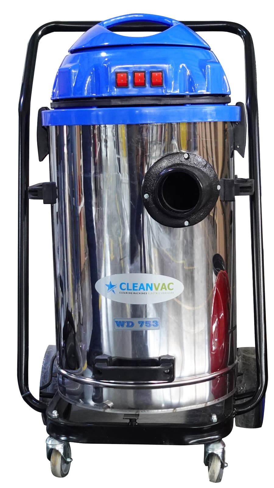 Geniş Kazan Girişli Sanayi Tipi Süpürge Cleanvac WD 753 S