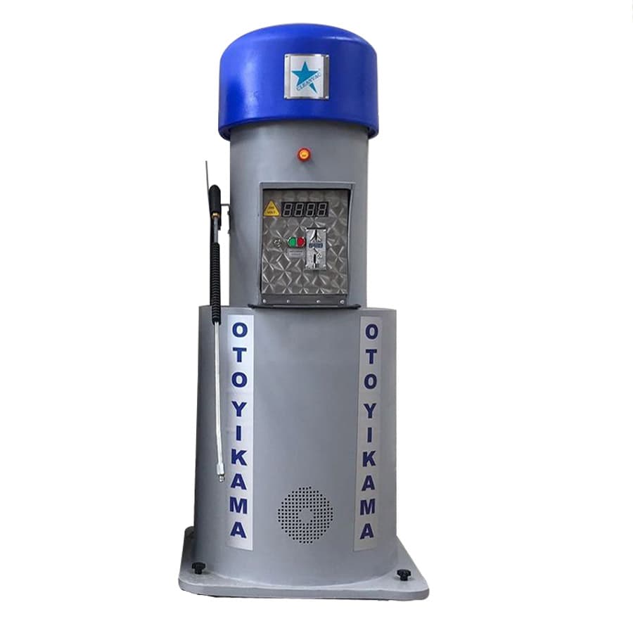 Jetonlu Sıcak Sulu Yüksek Basınçlı Oto Yıkama Makinesi Cleanvac IHP 250 SS